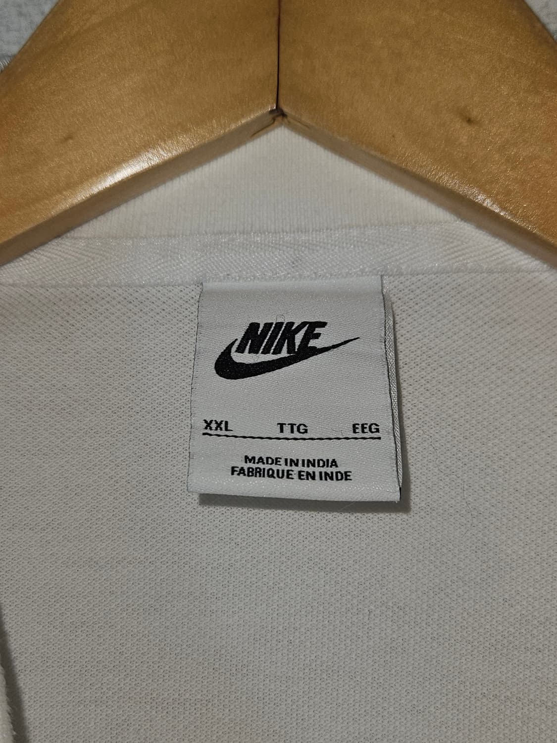 나이키 신형 클럽 NSW 폴로 반팔 카라티 피케티 화이트 XXL 110 상품이미지4