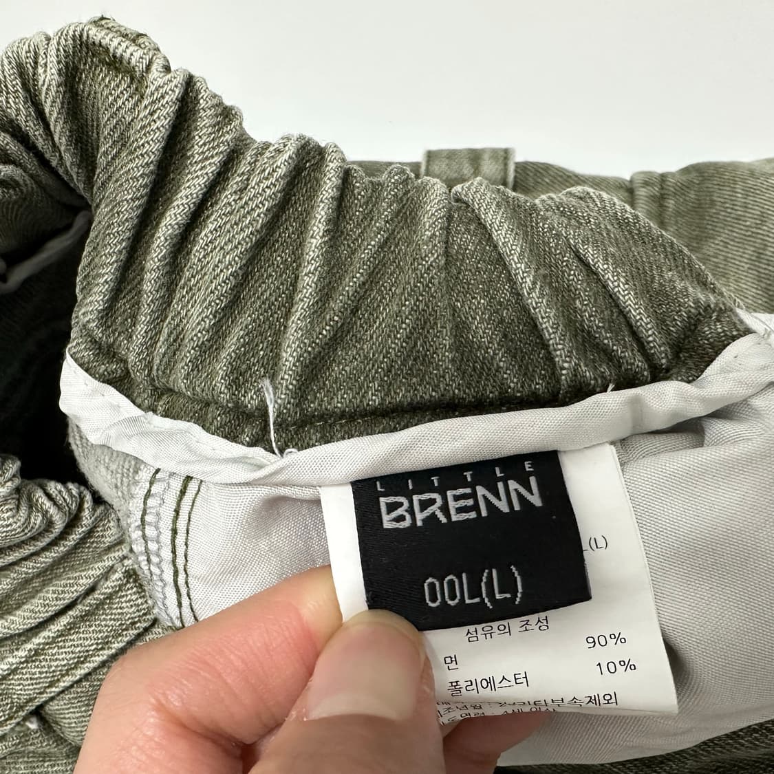 BRENN 빈티지 카키 카고 팬츠 상품이미지7