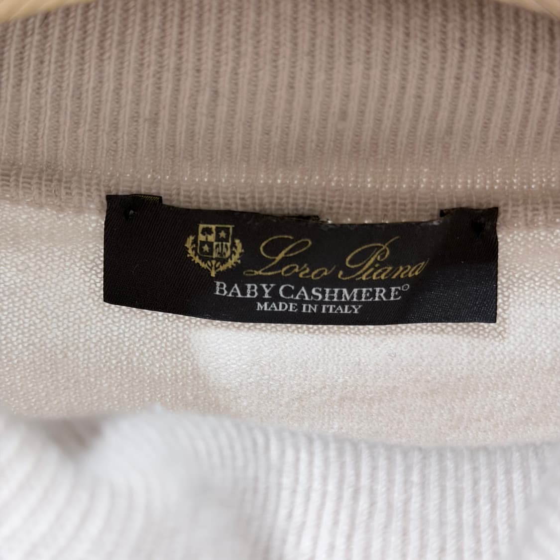 (A+/56) / 로로피아나 베이비 캐시미어 터틀넥 니트 그레이 상품이미지5