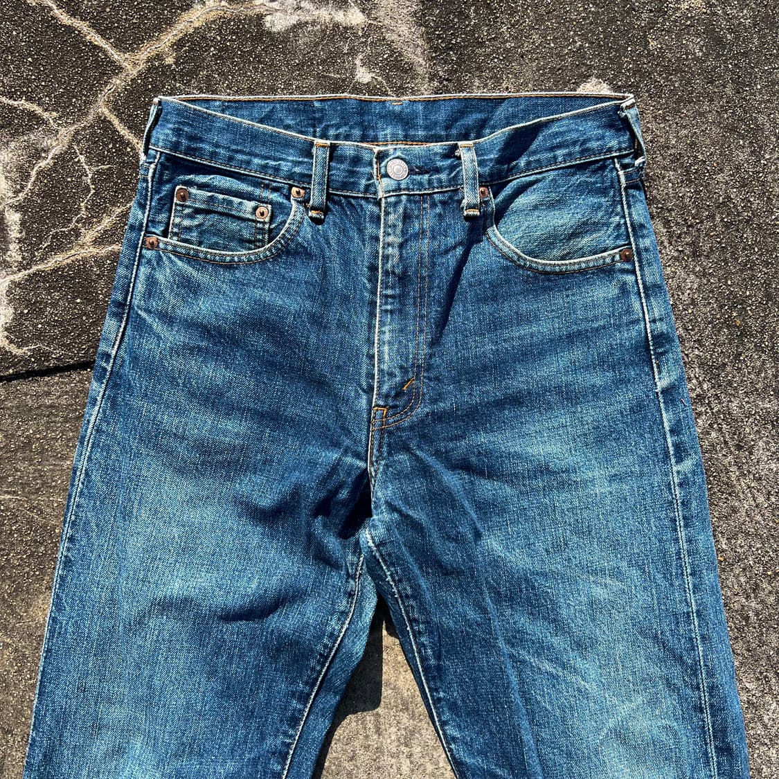 90’s 리바이스 빅E 502xx 셀비지 데님 팬츠 상품이미지2