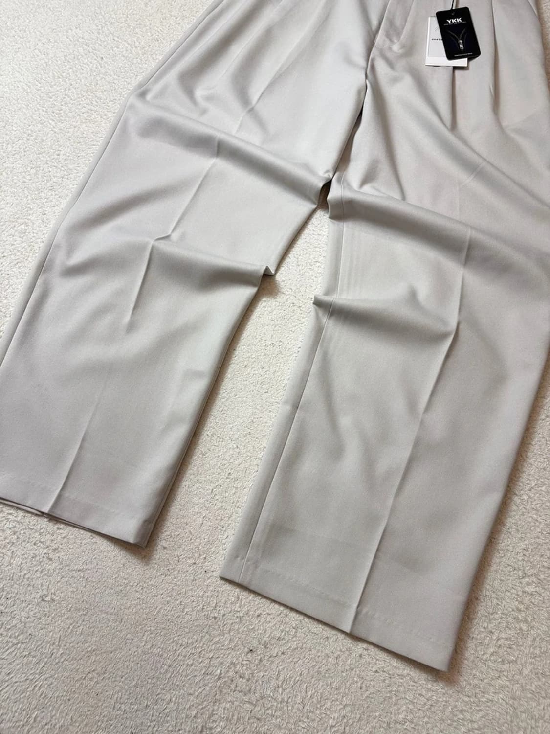 커스텀 어클락 COCL 23ss 투턱 세미와이드 팬츠 PN6757 상품이미지4