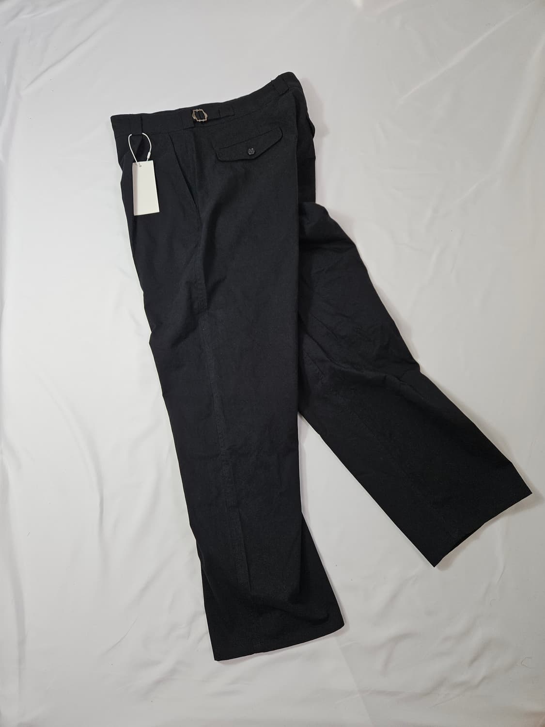 (새상품) 노드아카이브 와이드 치노팬츠 버클 슬랙스 2사이즈 상품이미지1