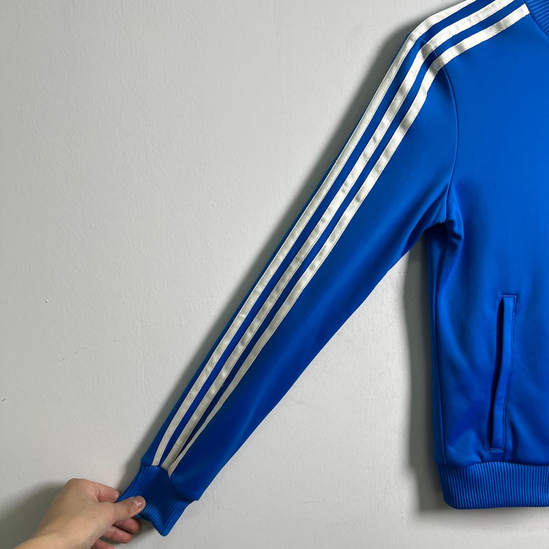 아디다스 슈퍼걸 블루 트랙탑 져지 85 상품이미지7