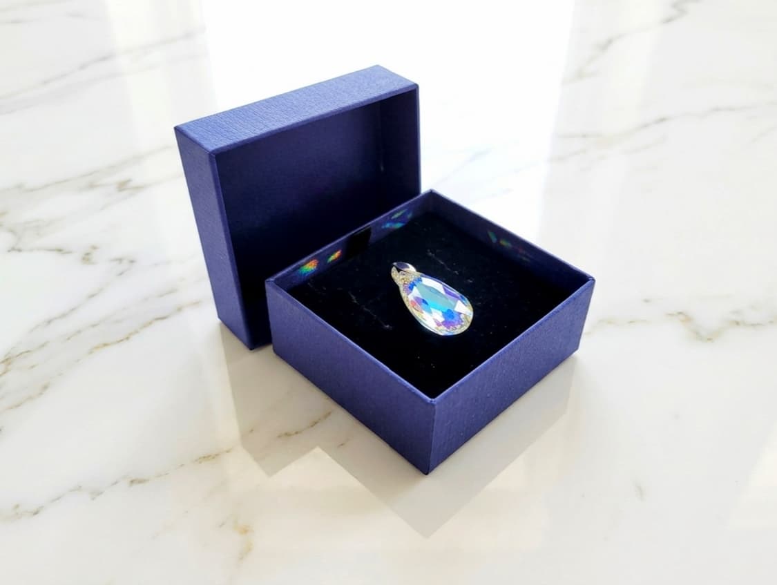💎 [Authentic] 스와로브스키 빈티지 오로라 펜던트 상품이미지7