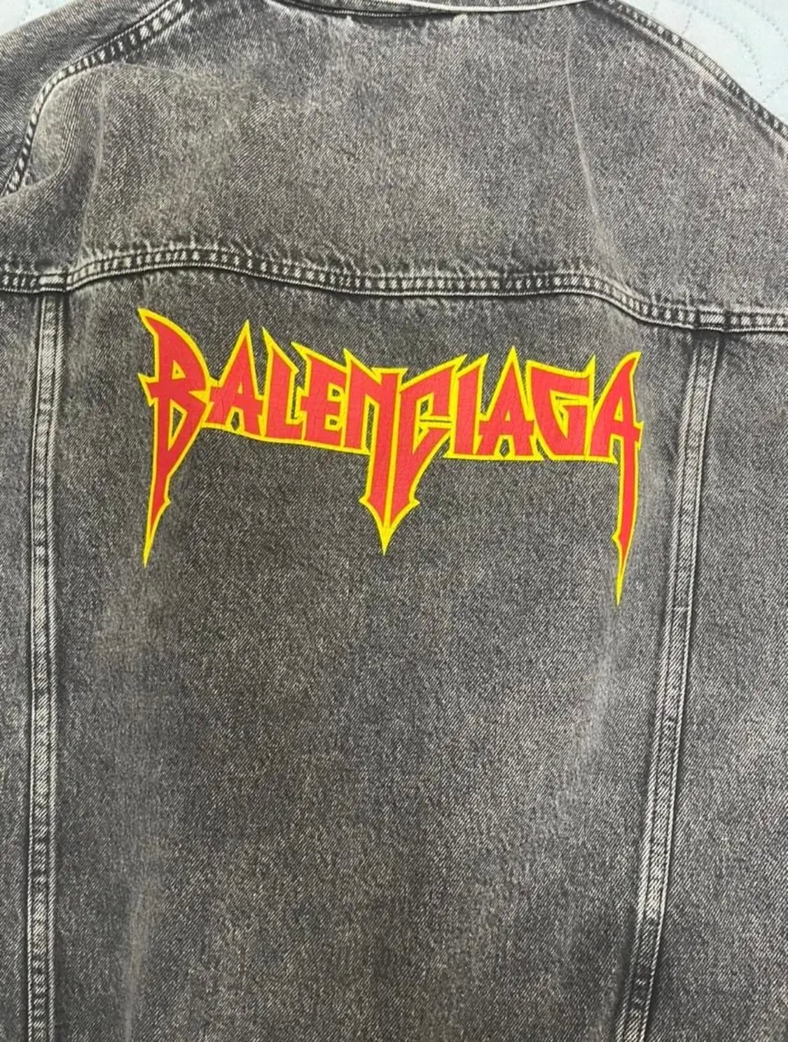 발렌시아가 메탈 데님자켓 상품이미지2