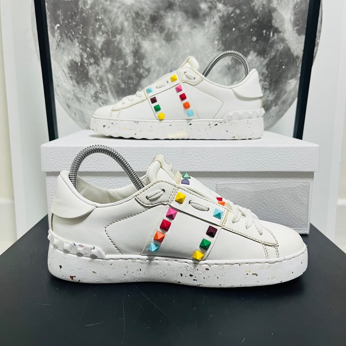 정품 35.5) 발렌티노 오픈 포 체인지 락스터드 스니커즈 225~230 상품이미지2