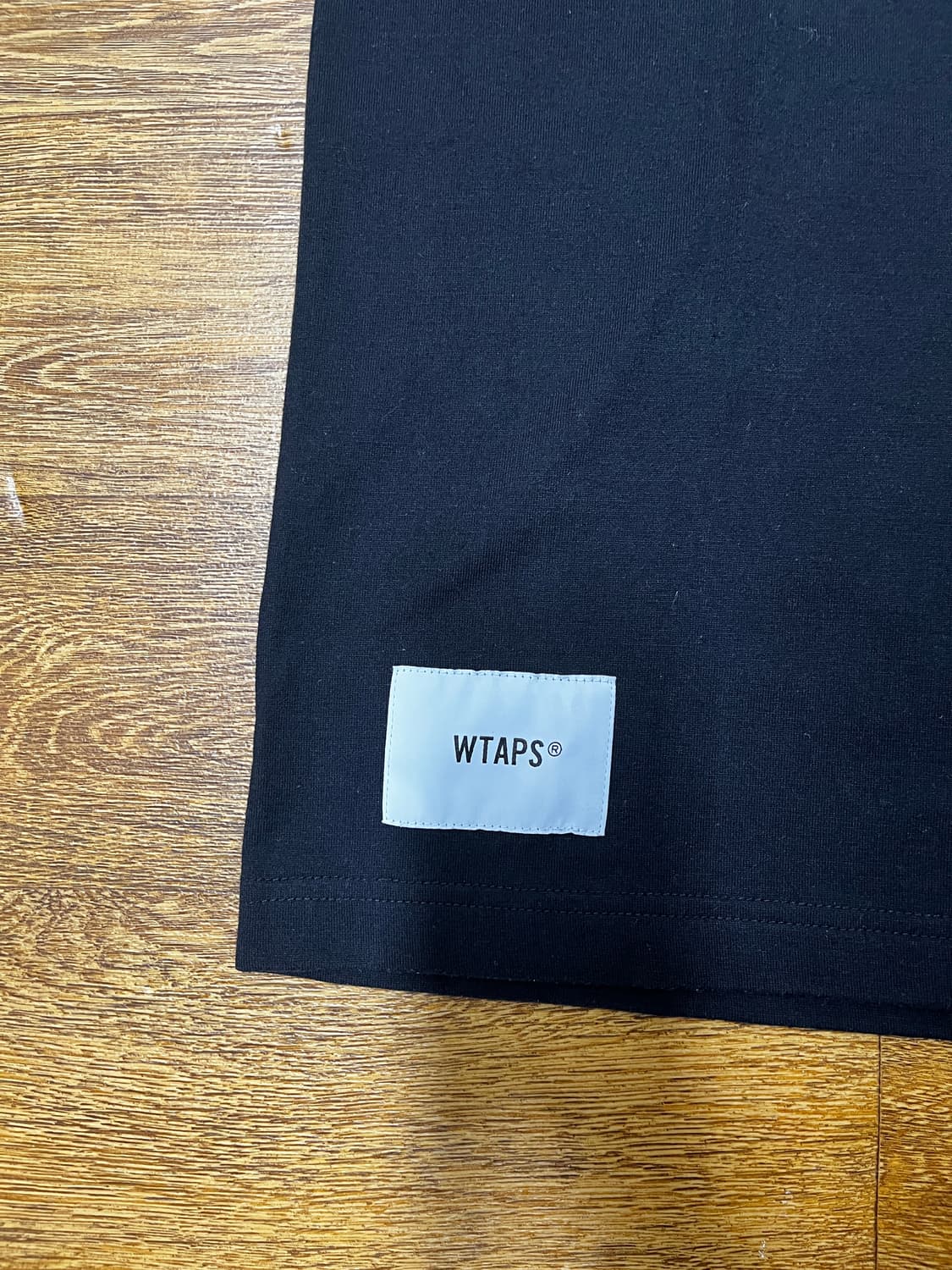 더블탭스 x 네이버후드 티셔츠 / 블랙 - 1사이즈 상품이미지5