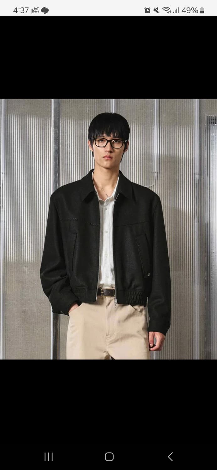 엘무드 울 블루종 상품이미지2