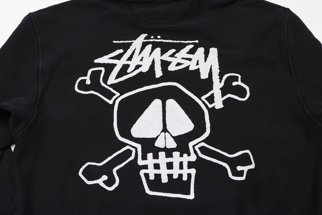 [XXL] 스투시 스컬&본즈 피그먼트 다이 후드 상품이미지9