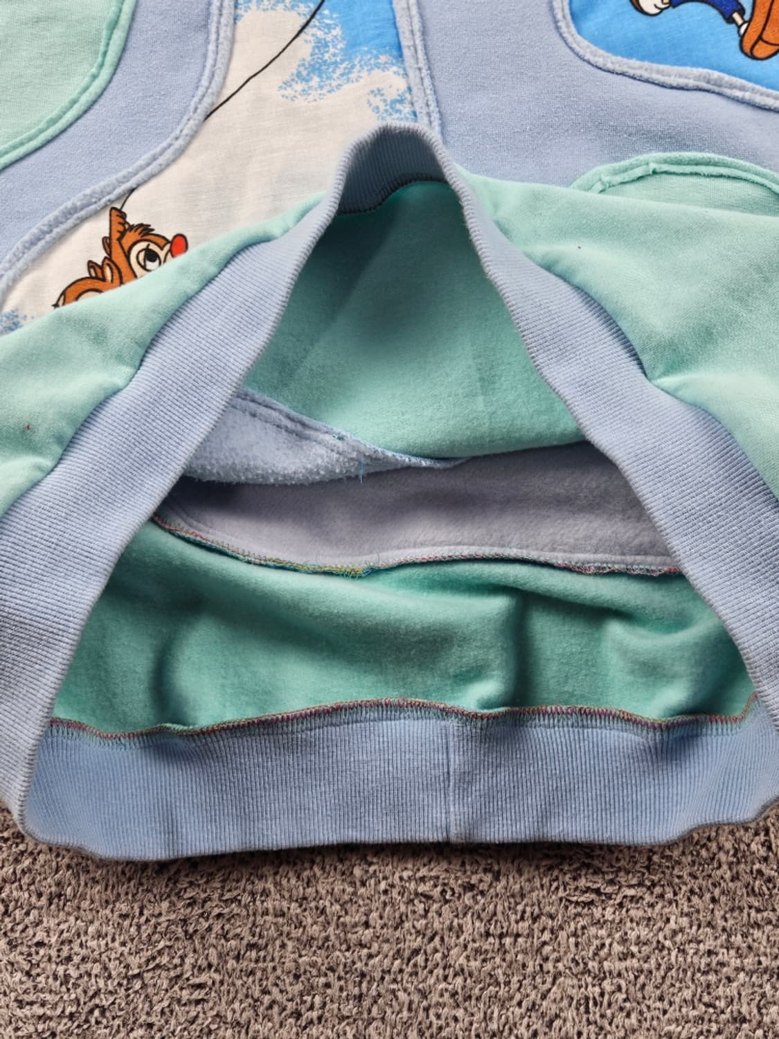 디즈니 미키 아플리케 커스텀 맨투맨 스웻 셔츠 ( XL ) / 9320 상품이미지9