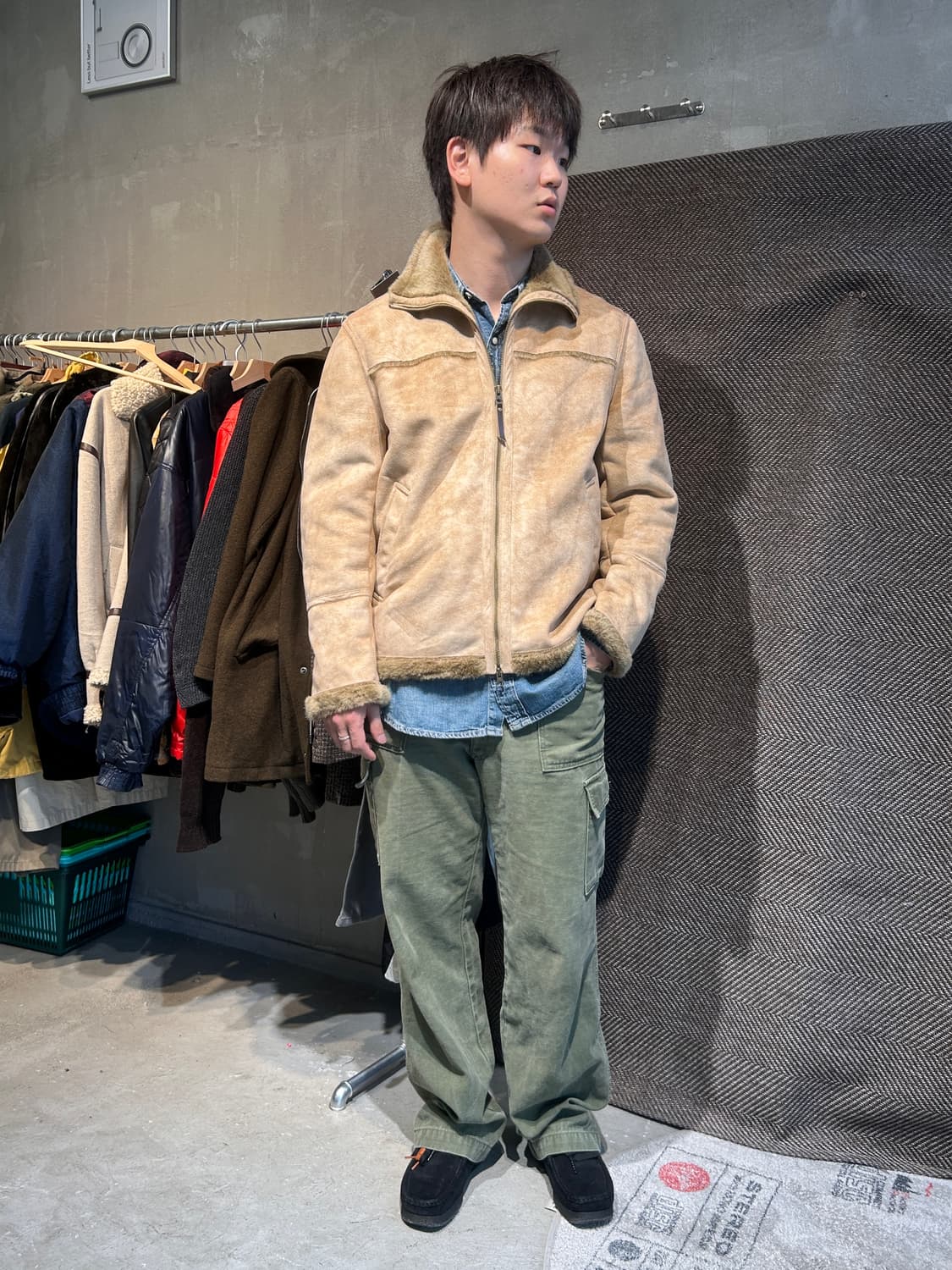 90s 카터스 무톤 퍼 자켓 Carter’s 상품이미지2