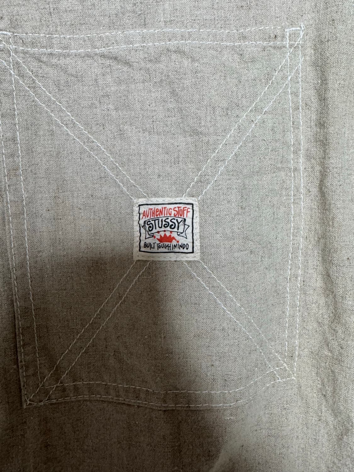 90s 스투시 크라운택 셔츠  상품이미지2