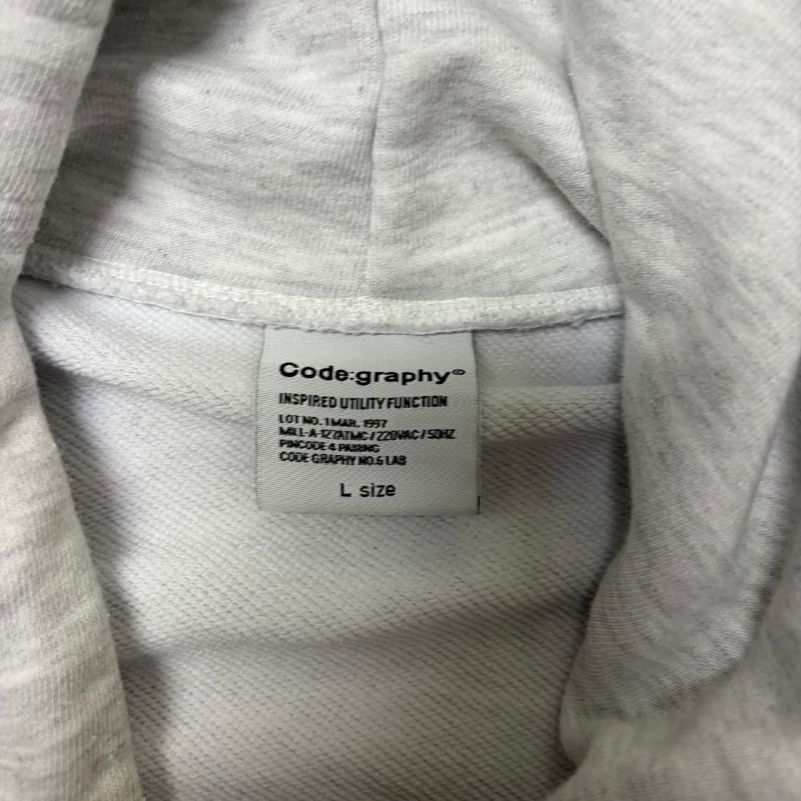 코드그라피 후드티[2117] 상품이미지6