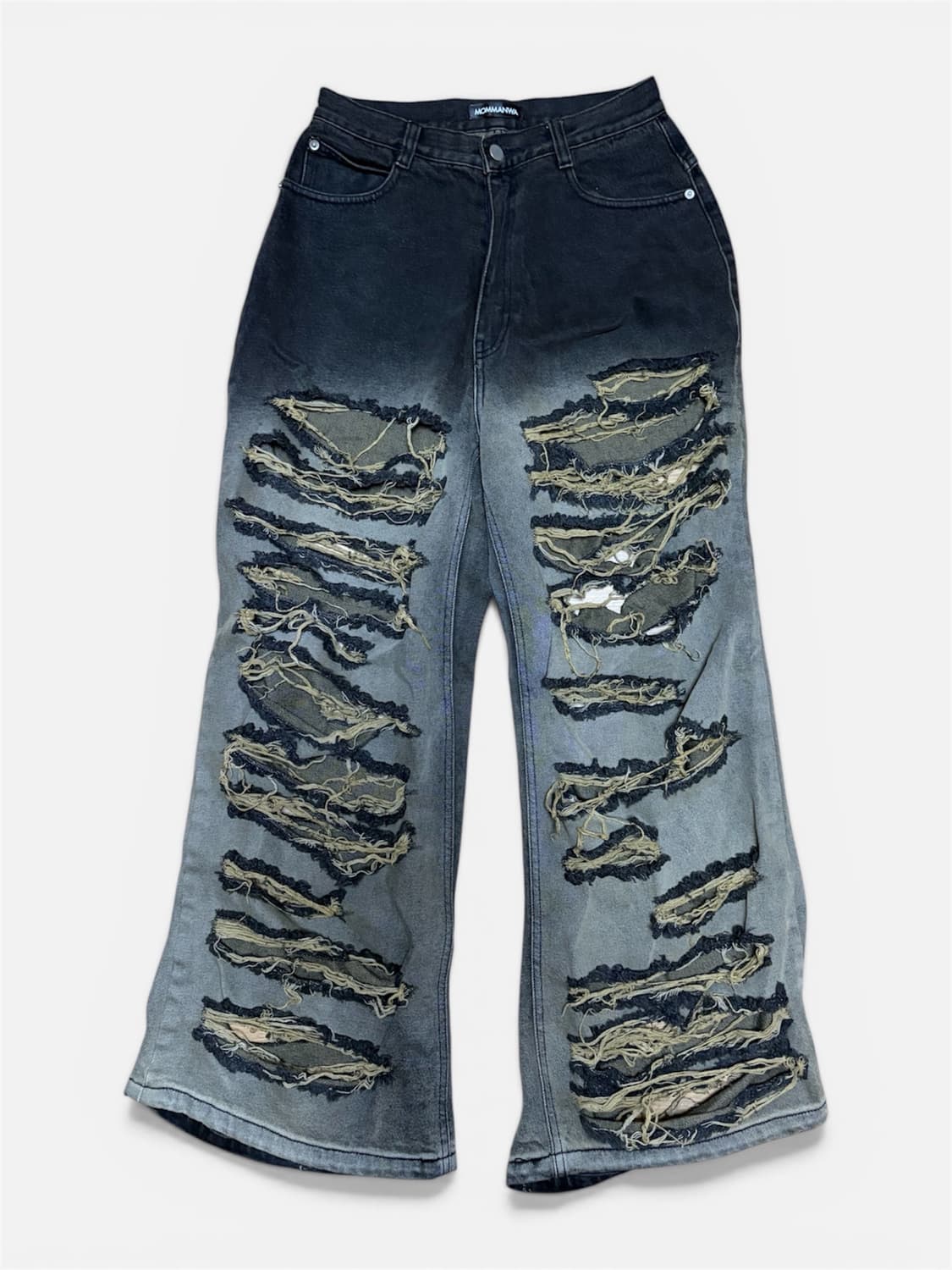 몸만와 디스트로이드 데님 팬츠 상품이미지1