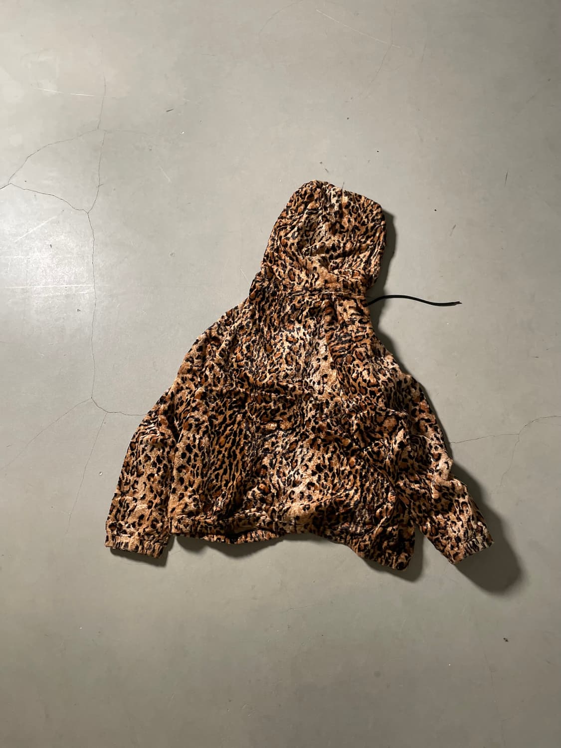 바우와우 Leopard Fleece Hoodie 상품이미지3