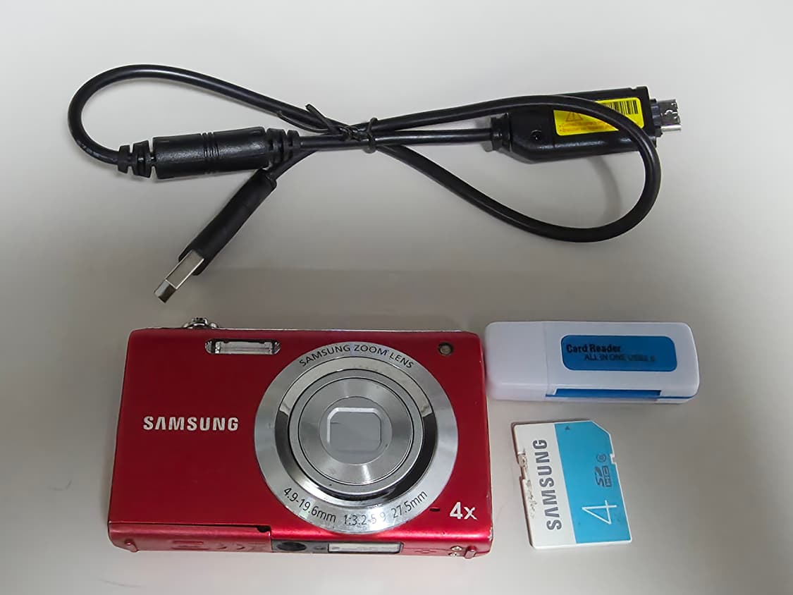 삼성 블루 ST60 빈티지 디지털카메라 상품이미지8