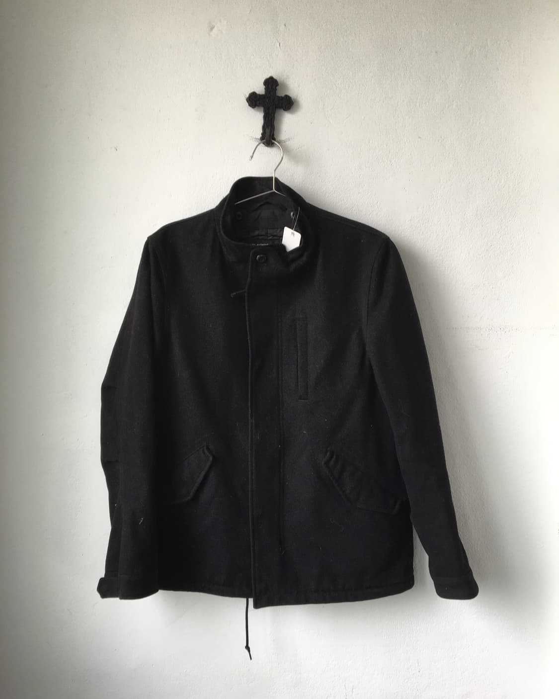 Woolen high neck coat 상품이미지2