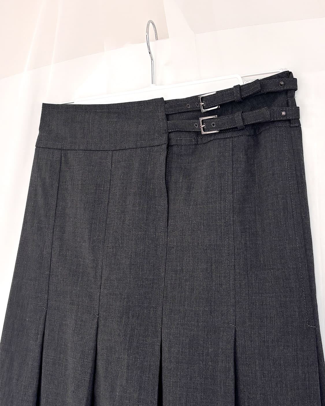 NARACAMICIE two strap pleated wrap skirt 상품이미지4