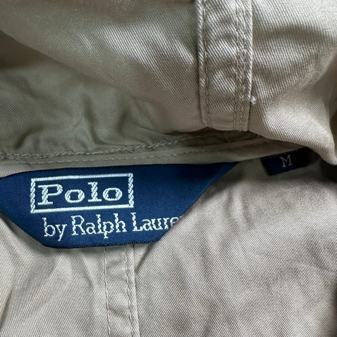 폴로 랄프로렌 베이지 코튼 후드 자켓 상품이미지8