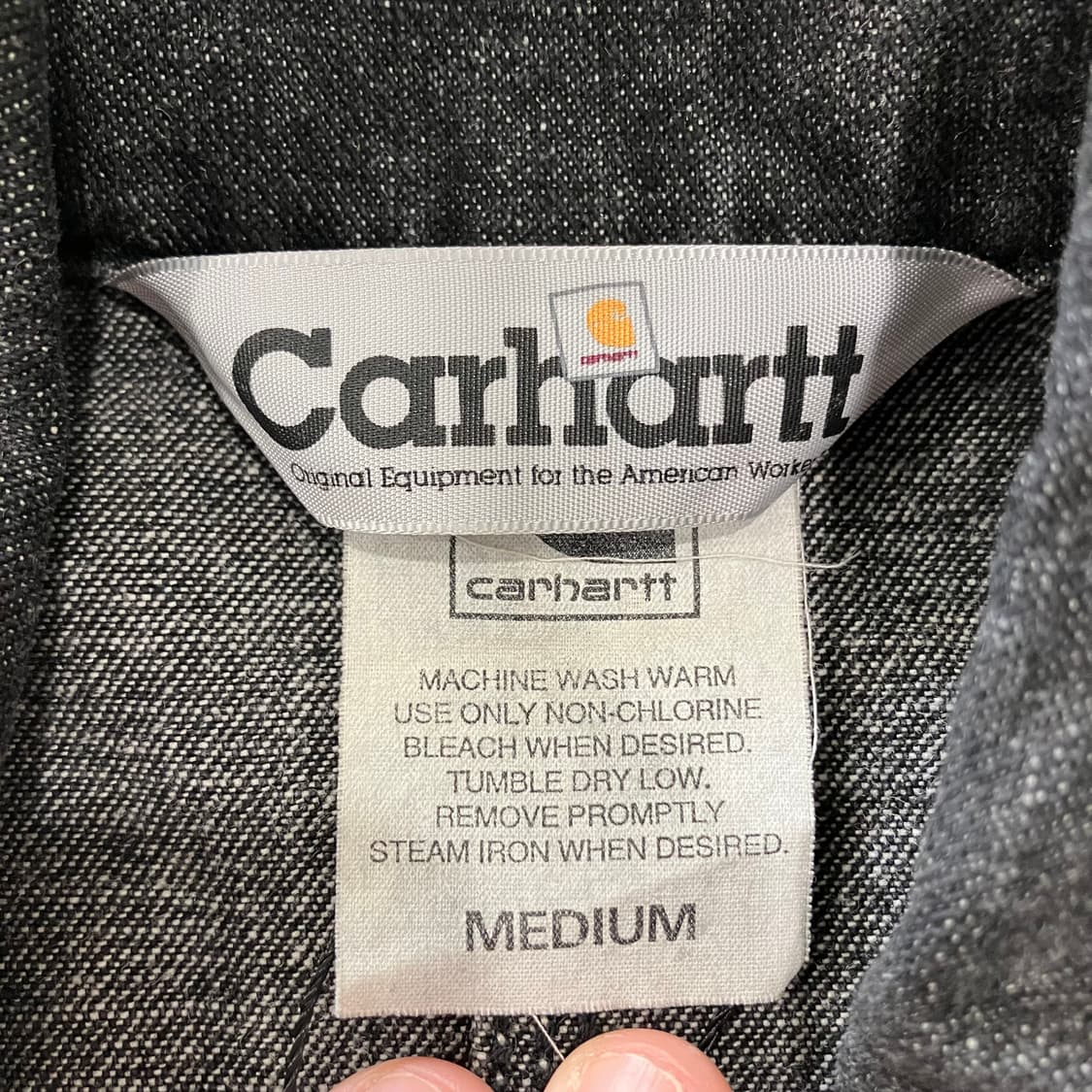 306 칼하트 데님 초어 자켓 상품이미지3