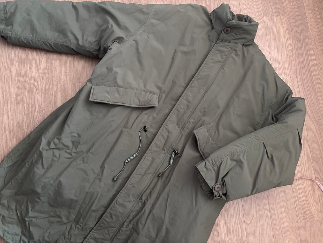 미착용 아더316 야상패딩 헤비급 2way 봄가을 야상 남105 피쉬테일 상품이미지2