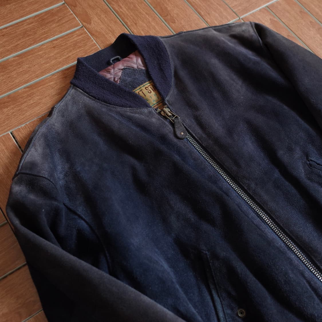 90’s Next Stage cow-hide suede bomber 상품이미지4