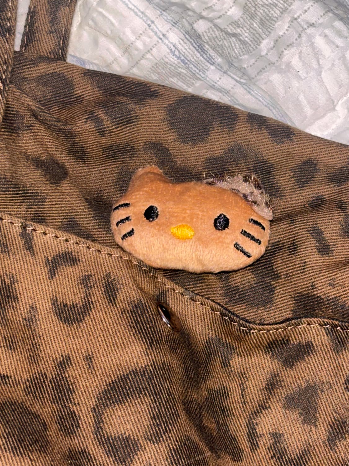 태닝 키티 레오파드 백 상품이미지2