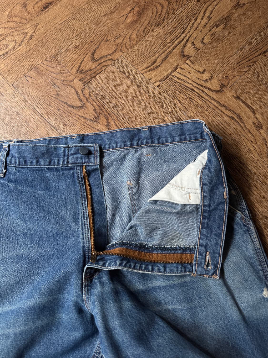 [40]칼하트FR 싱글니 카펜터 워크 데님 팬츠 상품이미지4