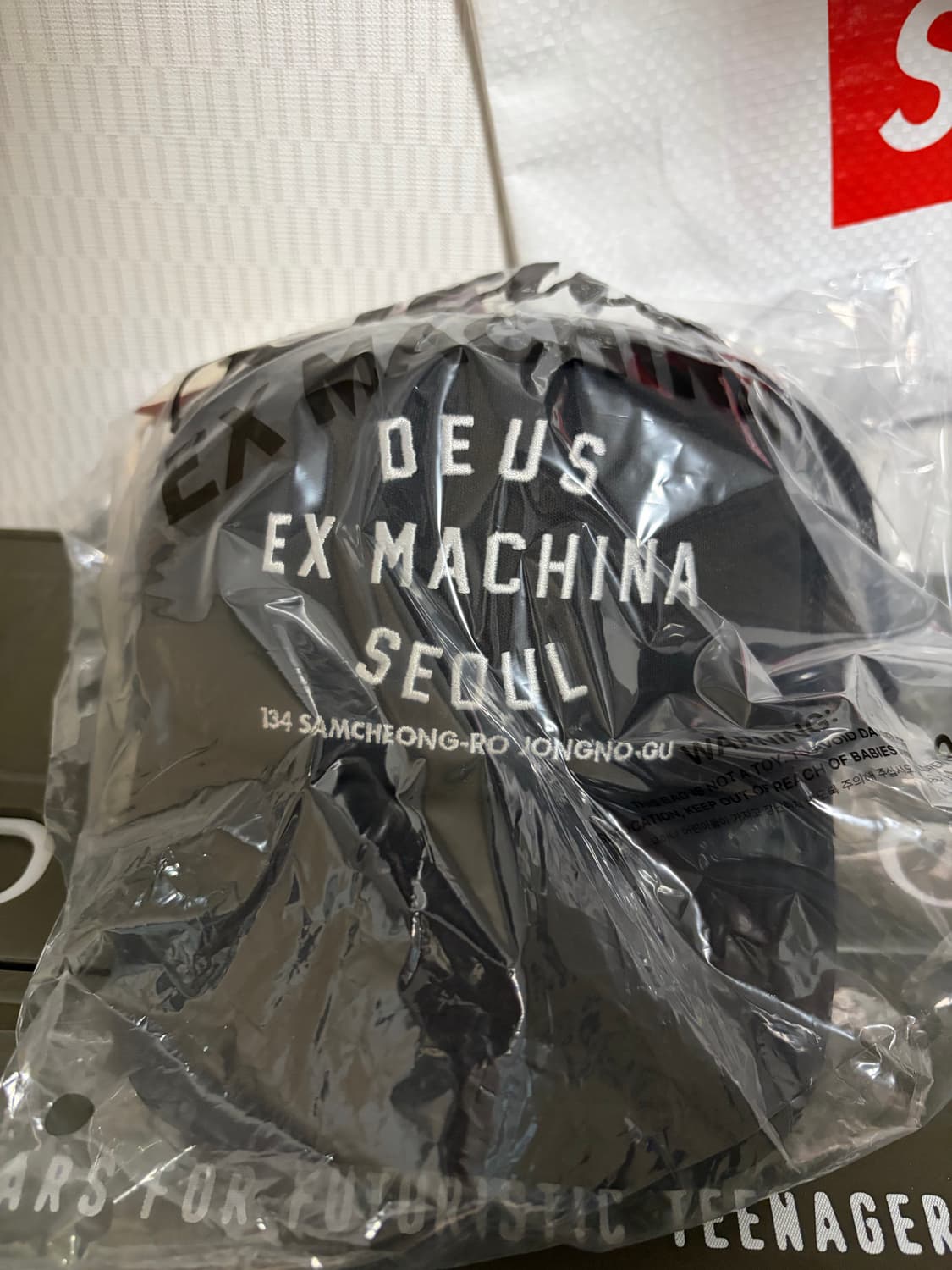 데우스 서울 블랙 캡 상품이미지1