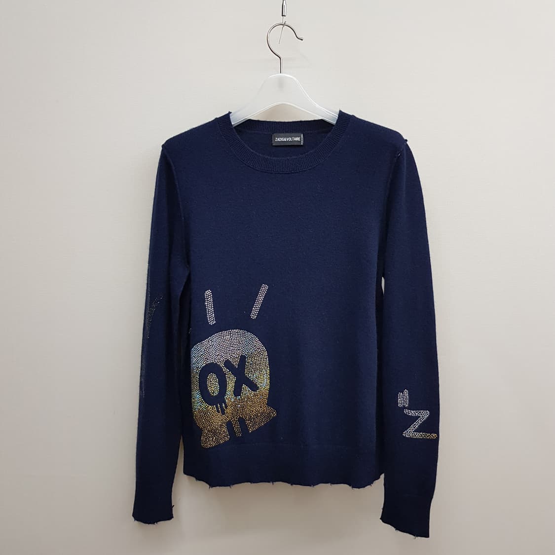 쟈딕앤볼테르 100% 캐시미어 스컬 스톤 니트 M사이즈 상품이미지2