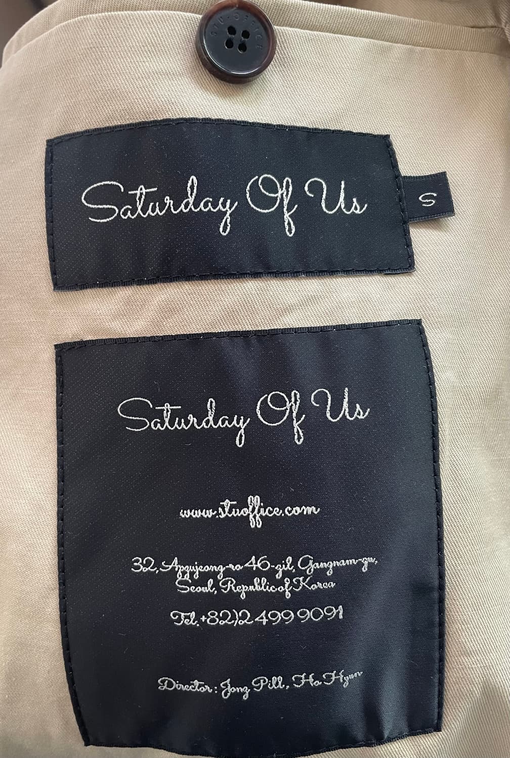 stu 래글런 맥코트S 팝니다. 상품이미지5