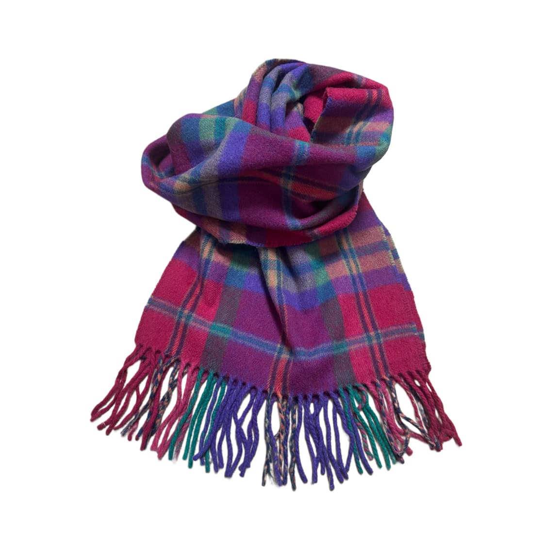 폴로 랄프로렌 램스 울 체크 머플러 목도리 상품이미지1