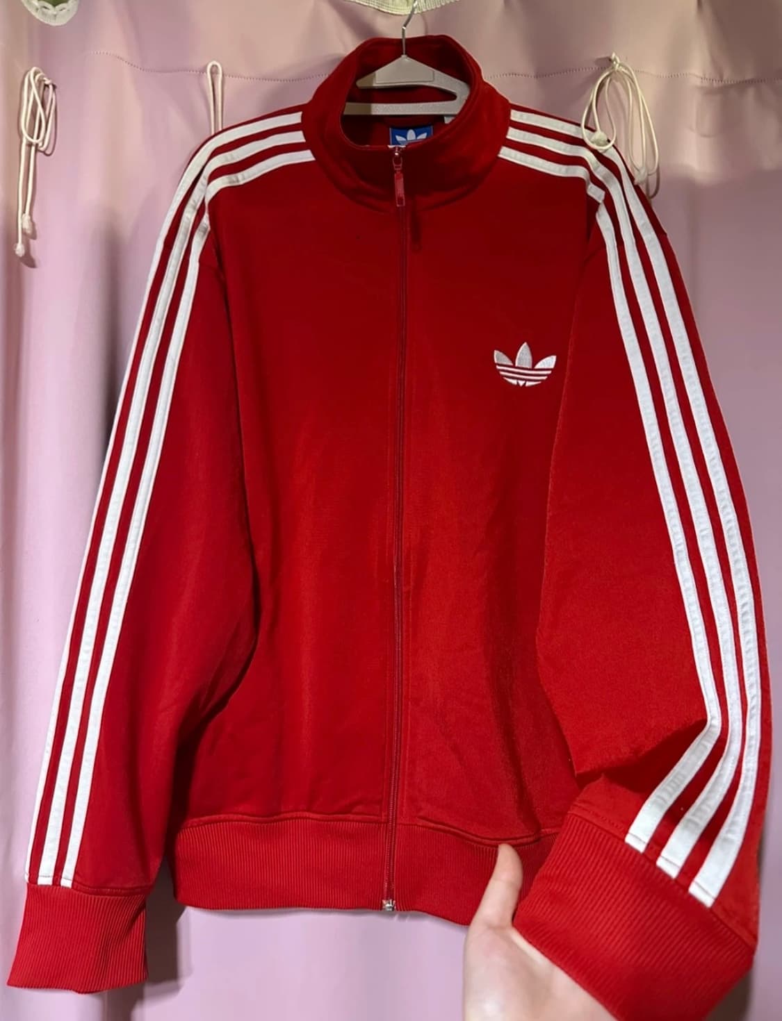 아디다스 파이어버드 빨강 레드 져지 상품이미지1