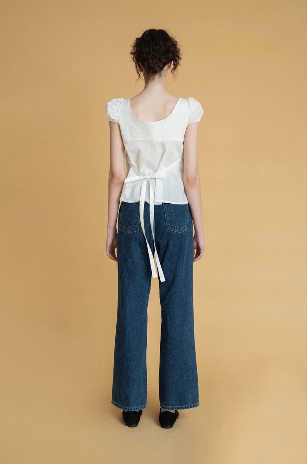위드아웃썸머- montana blouse ivory 상품이미지3