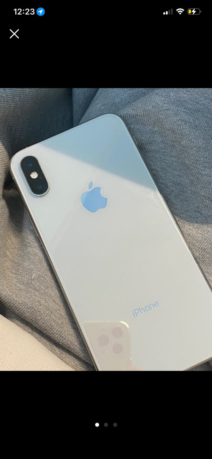 (카메라 무음) 아이폰 XS 256GB 화이트 실버 상품이미지1