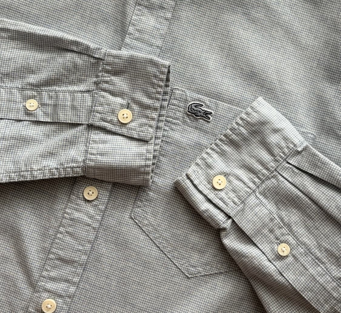 라코스테 체크 셔츠 상품이미지3