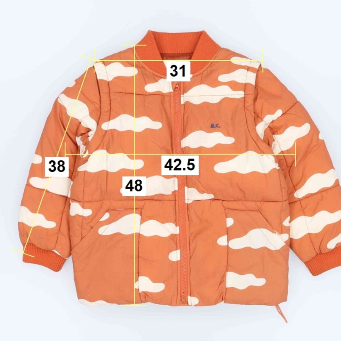 [110/4세] 보보쇼즈 키즈 아동 패딩 자켓 (조끼분리) 3968 상품이미지10