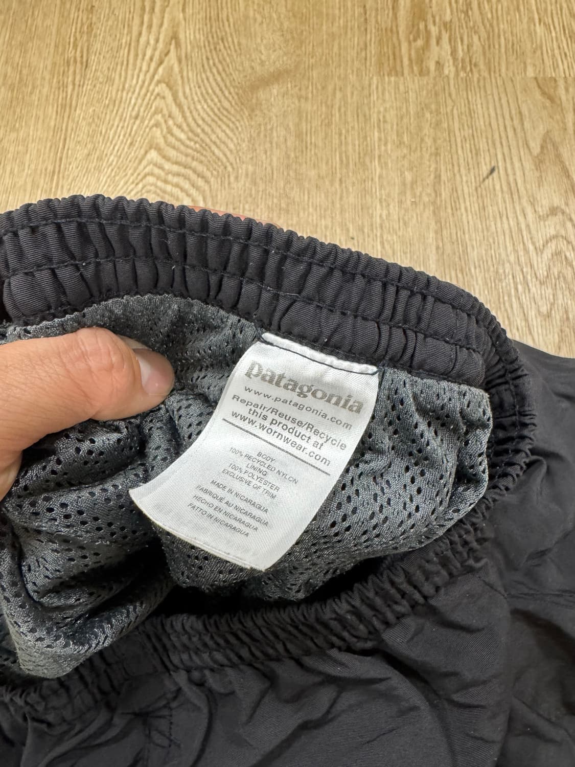 [Patagonia]파타고니아 배기스 우븐 팬츠_블랙 (M) 상품이미지4