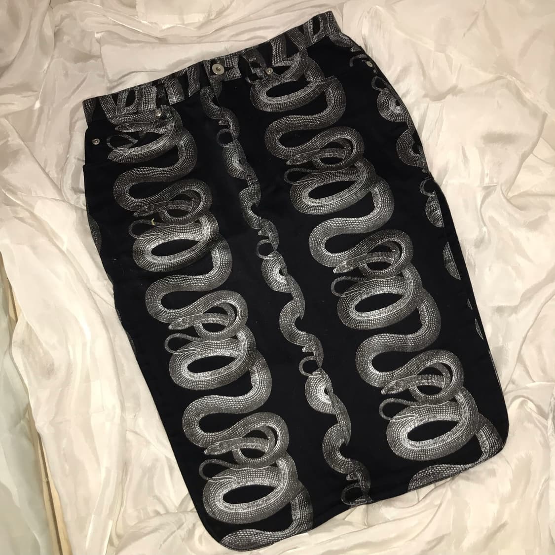 Hysteric Glamour 히스테릭글래머 스네이크 스커트 상품이미지1