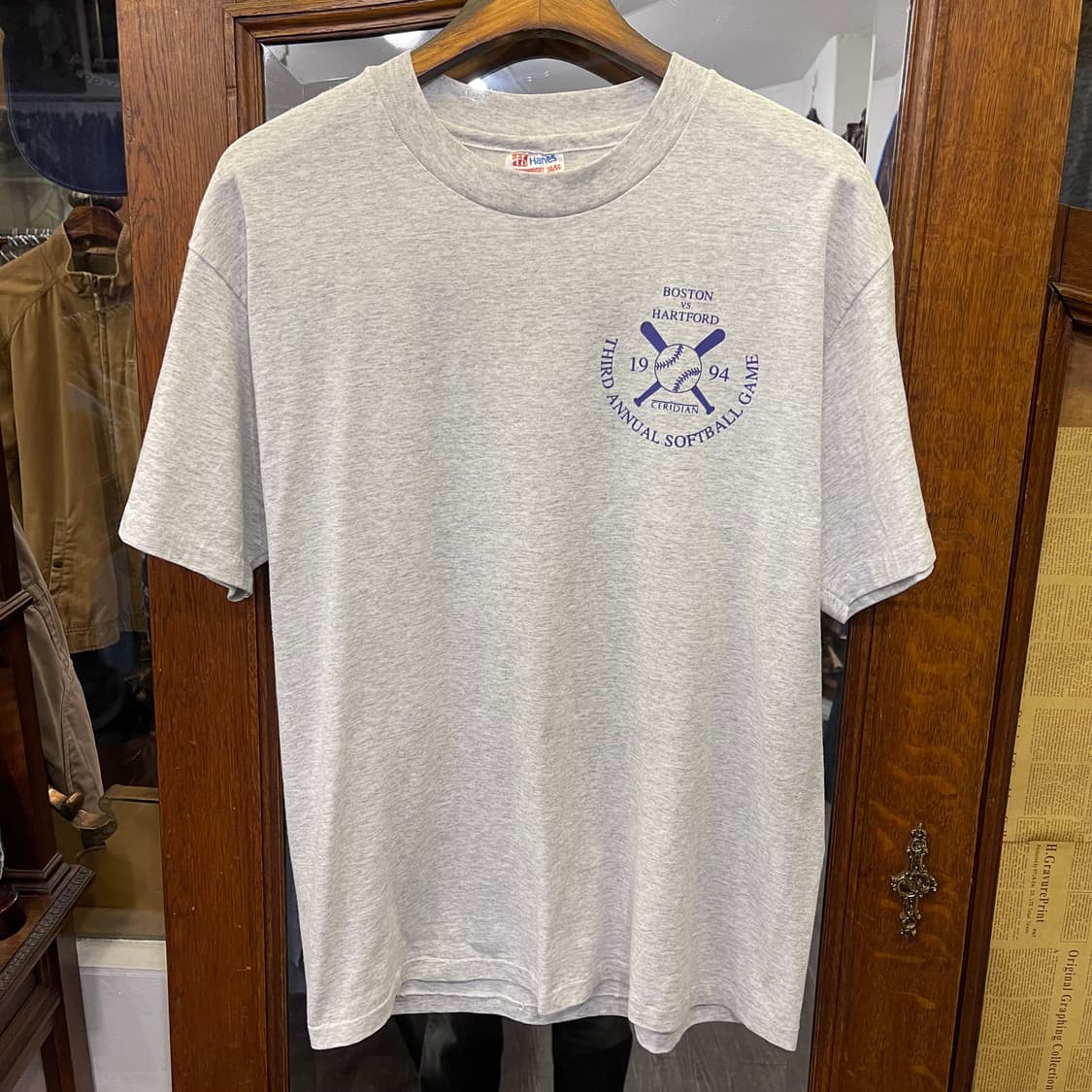 90's  보스턴 hanes heavyweight 50/50 상품이미지1