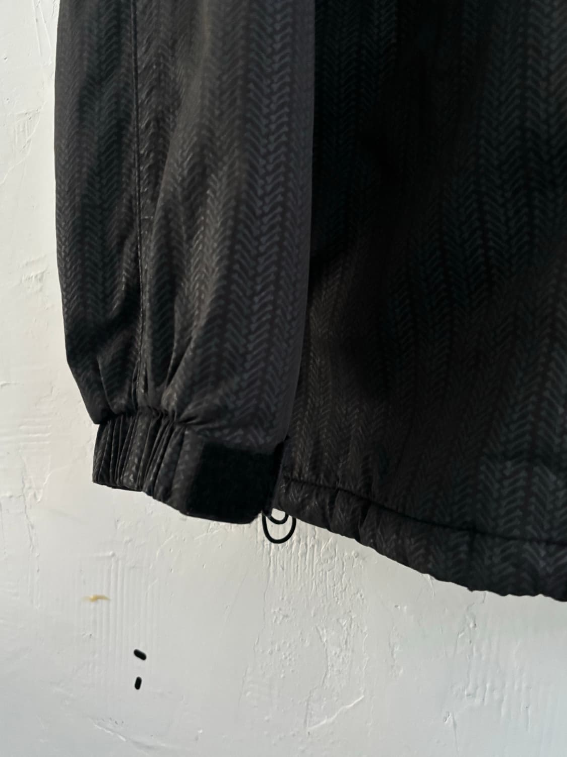 Stussy 올드 스투시 차콜 헤링본 후드 자켓  상품이미지7