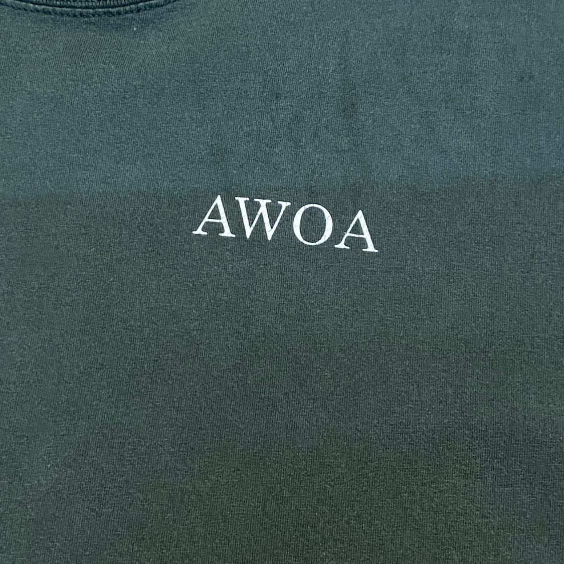 미국 빈티지 길단 AWOA 프린팅 반팔티 빅사이즈 상품이미지4