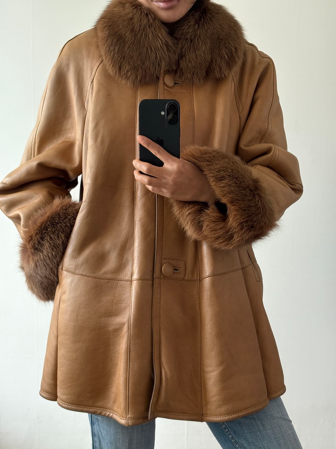 리얼 양털 무스탕 상품이미지1