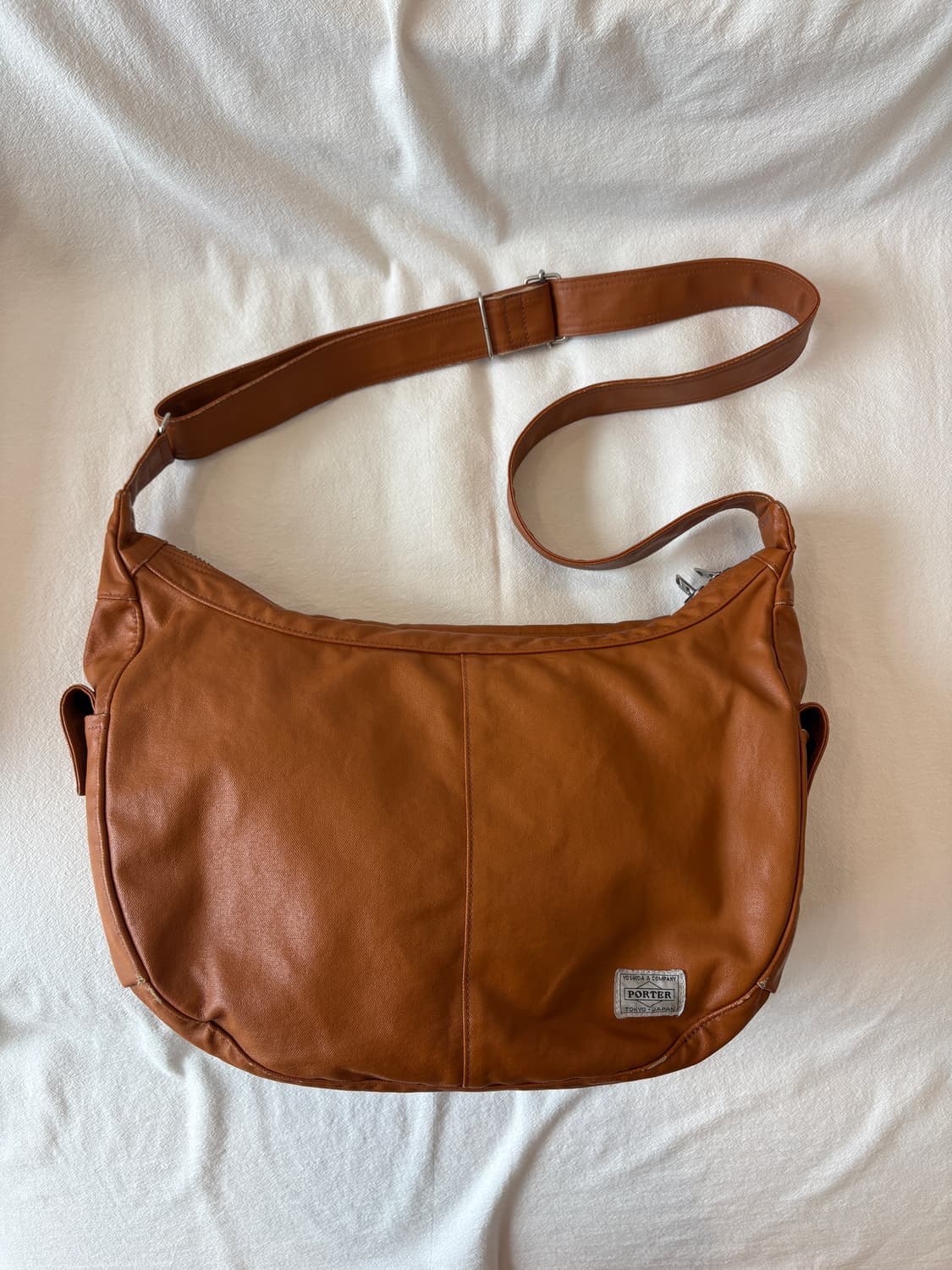 PORTER FREE STYLE Shoulder Bag (Camel L) 상품이미지7