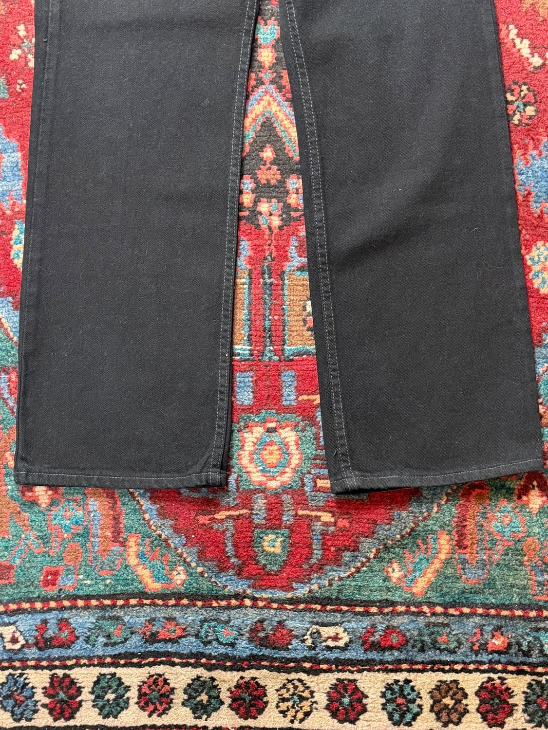 00's 빈티지 리바이스 517 블랙 플레어진 신품급 컨디션 상품이미지8