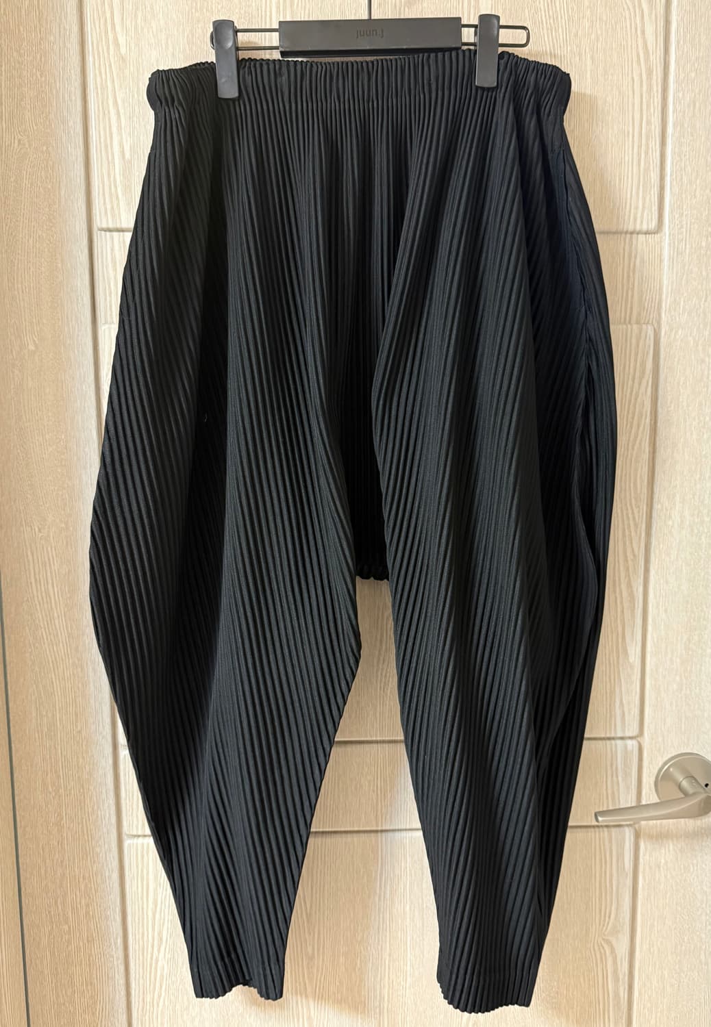 옴므플리세 배기팬츠 2 size 상품이미지1