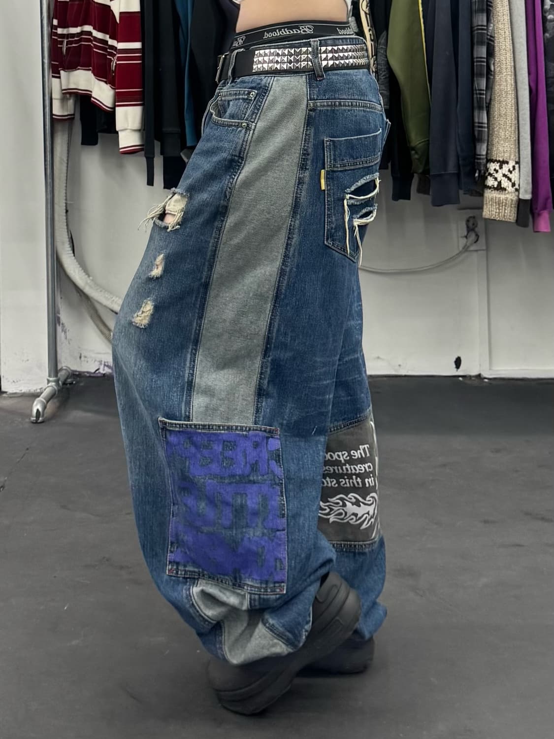 메인부스 벌룬 데님팬츠 상품이미지2