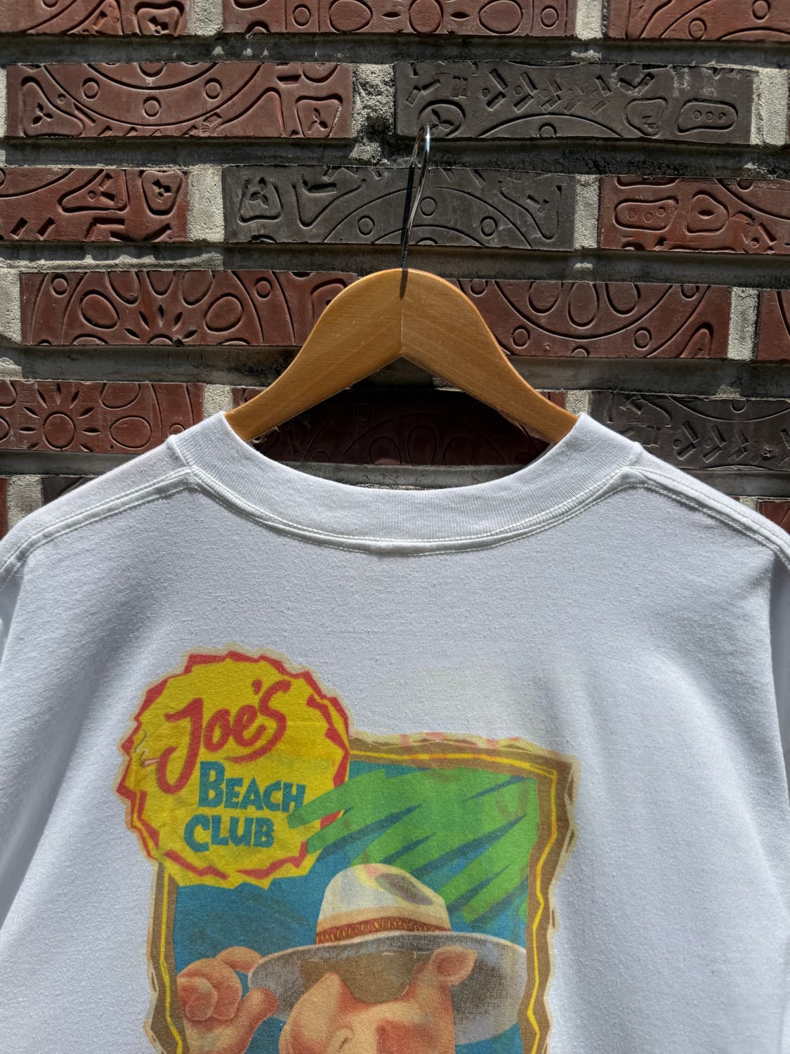 카멜 90s 비치클럽 프로모 빈티지 포켓 티셔츠 상품이미지4