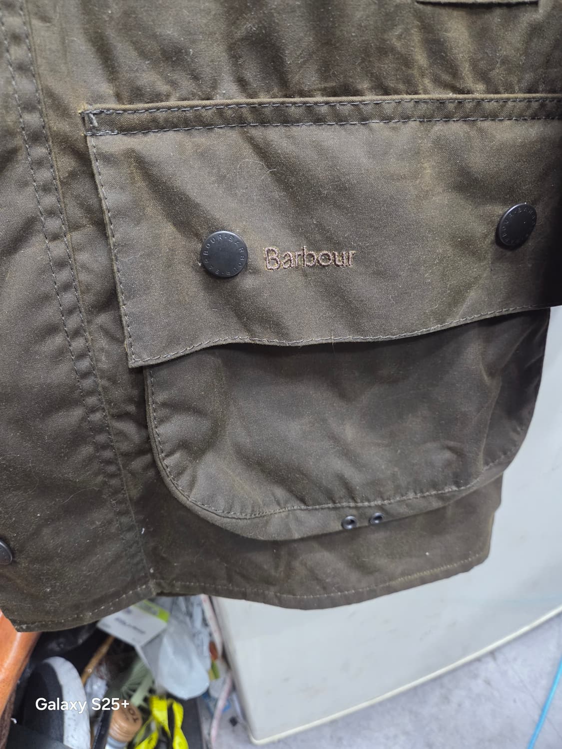 바버 클래식 뷰포트   왁스 자켓 상품이미지3