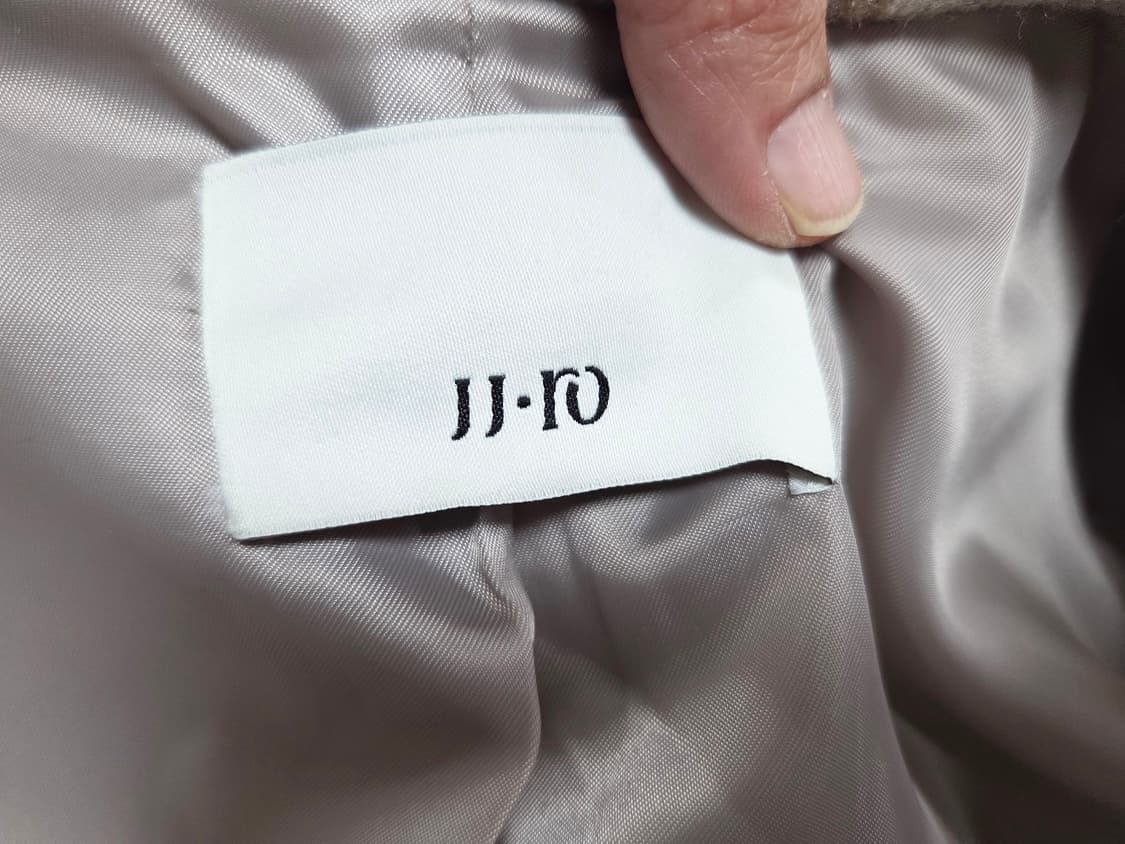 JJ지고트 JJ-RO 투웨이 카라 캐시울 체크코트 프리사이즈 상품이미지9